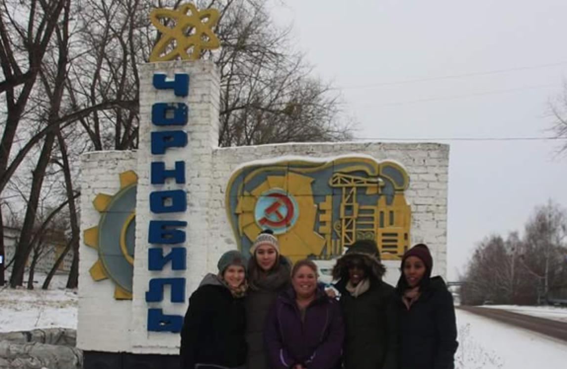Chernobyl sign