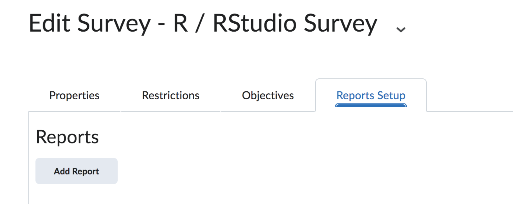 add report